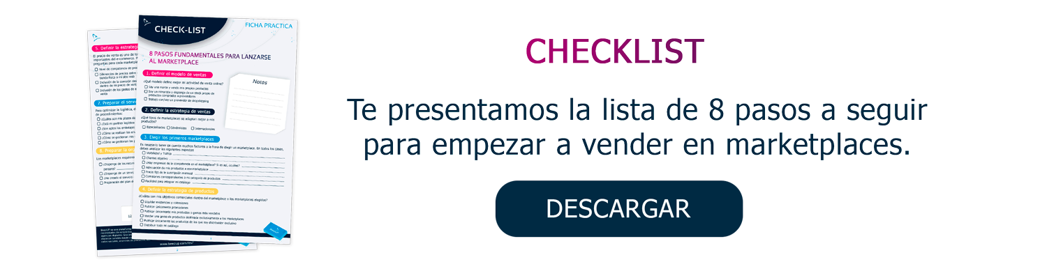 Checklist: 8 pasos fundamentales para lanzarse al marketplace - BeezUP