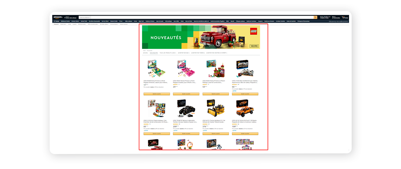 tienda patrocinada por el marketplace | herramientas promocionales 