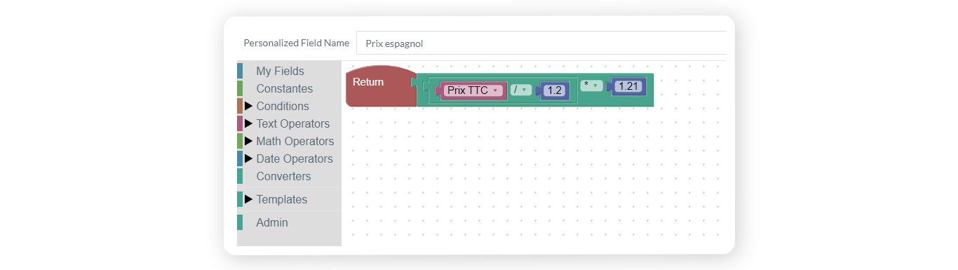 Exemple personnalisation prix par pays sur marketplaces