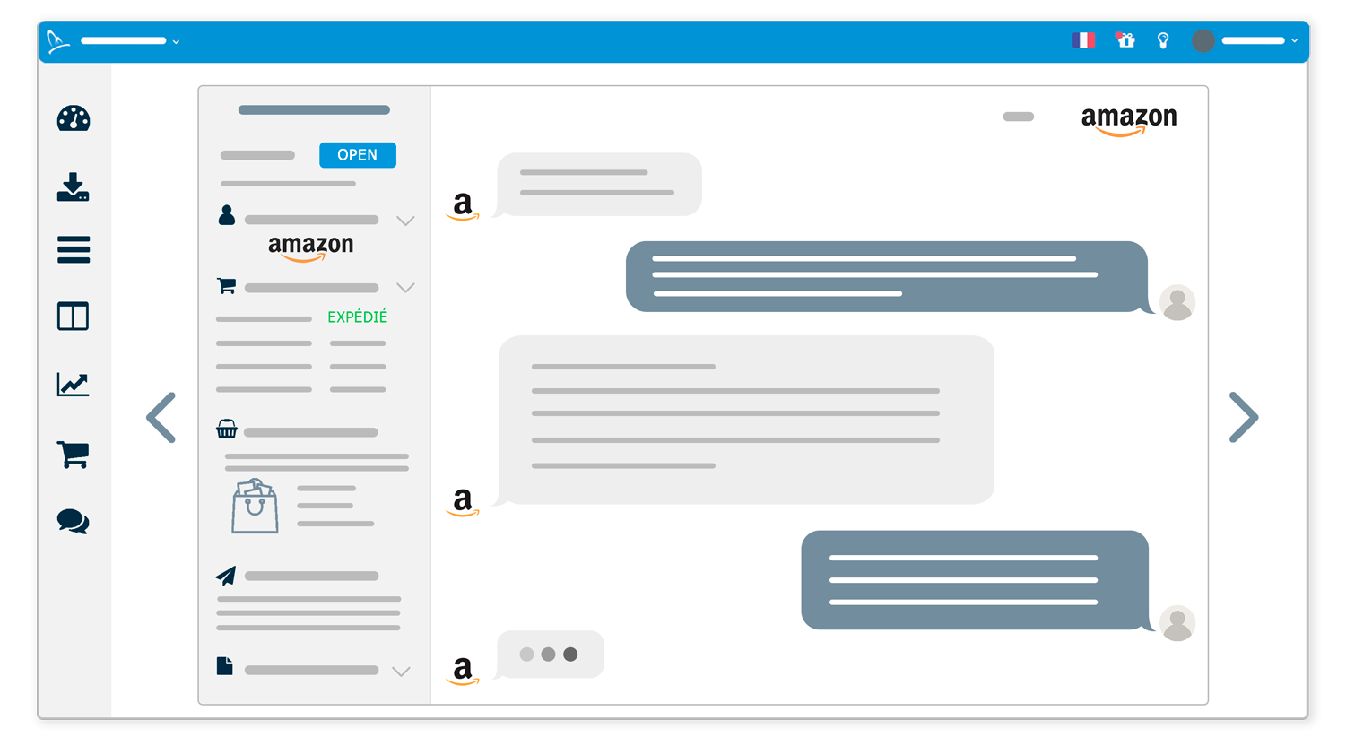 Gestion centralisée de vos messages clients issus de la marketplace Amazon dans BeezUP